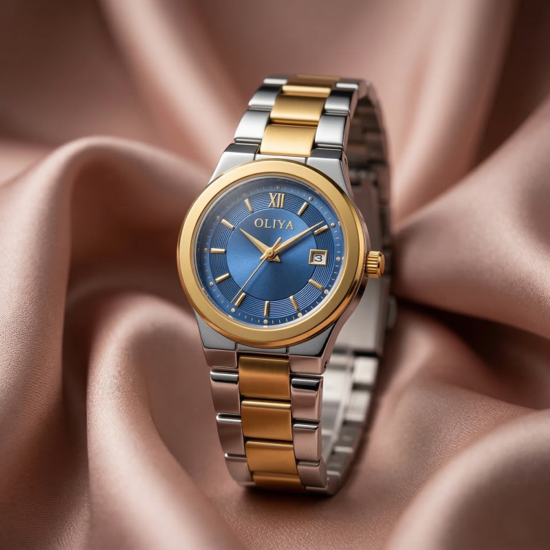 OLIYA Luxury Trendy Elegant Design Men's  Watch 100% waterproof