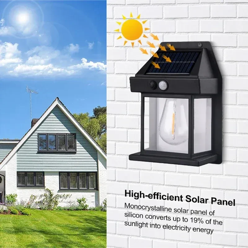 Outdoor Solar Wall Lamp  Wall Light Villa Lighting Night Light