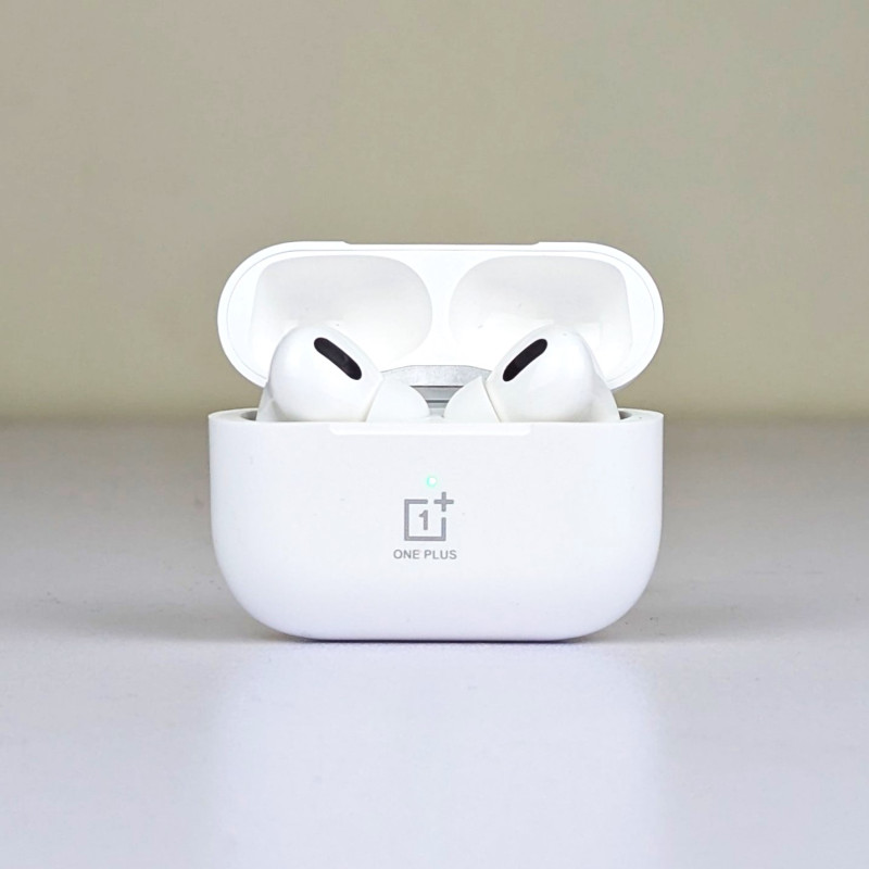 OnePlus AirRO3 True Wireless Bluetooth Earbuds – Noise Reduction TWS Earphones with 360mAh Battery & Clear Sound (White)
