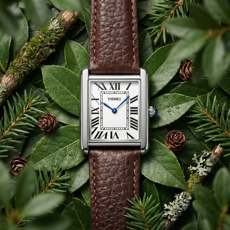 Yhmei 8217 Premium Leather Strap Watch