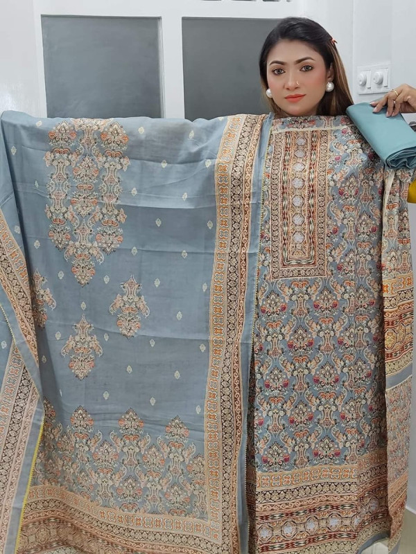 Cotton Three pcs Print