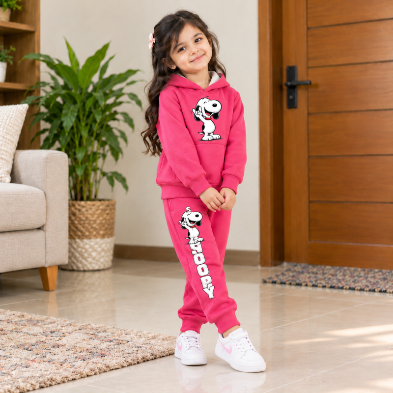 Super Soft Cotton Fleece Baby Hoodie – Warm & Skin-Friendly Winter Wear for (Boys & Girls)