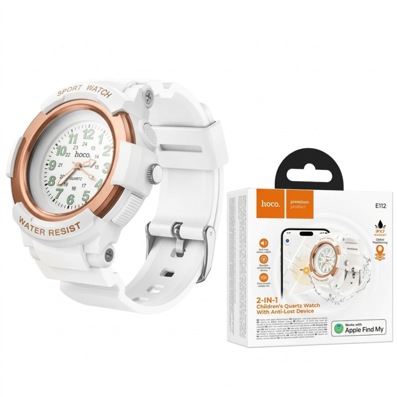Hoco E112 2-in-1 Children's Quartz Watch with Anti-Lost Device