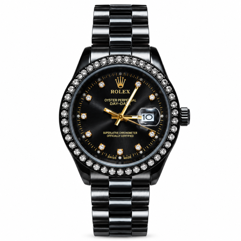 Rolex Quartz Movement Stainless Steel Analog Watch for Men