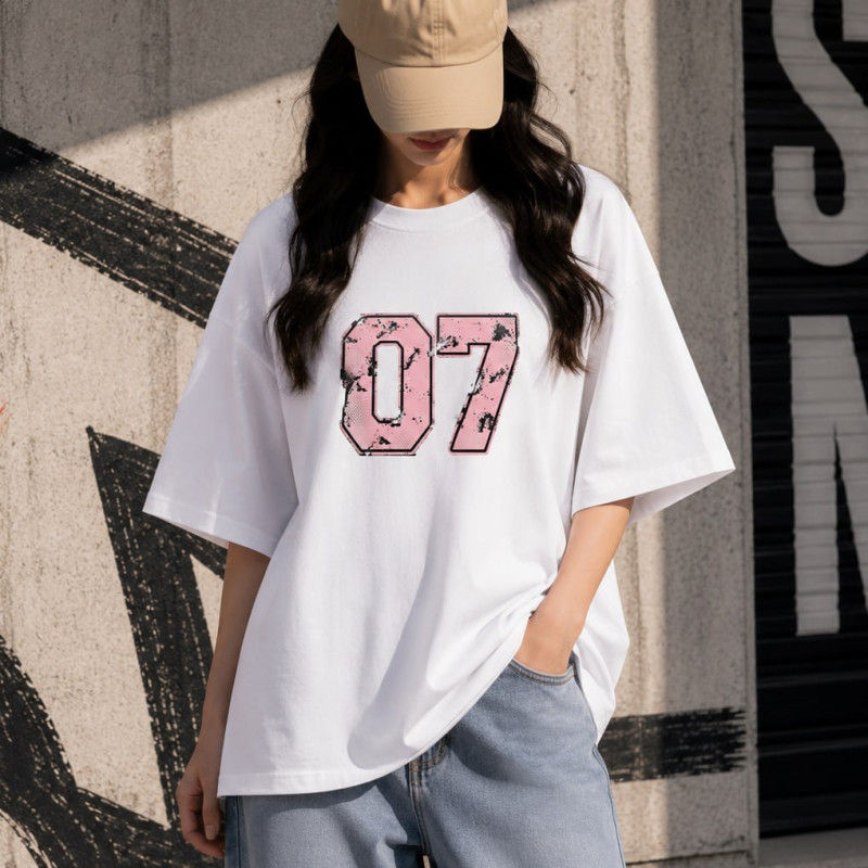Premium Drop Shoulder T-Shirt for Women |Trendy Print Oversized Tee | Summer Friendly