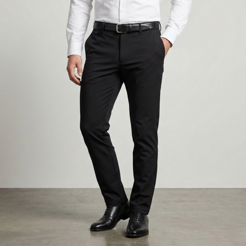 Premium Dubai Stig Pant (Formal / Casual) (Black)