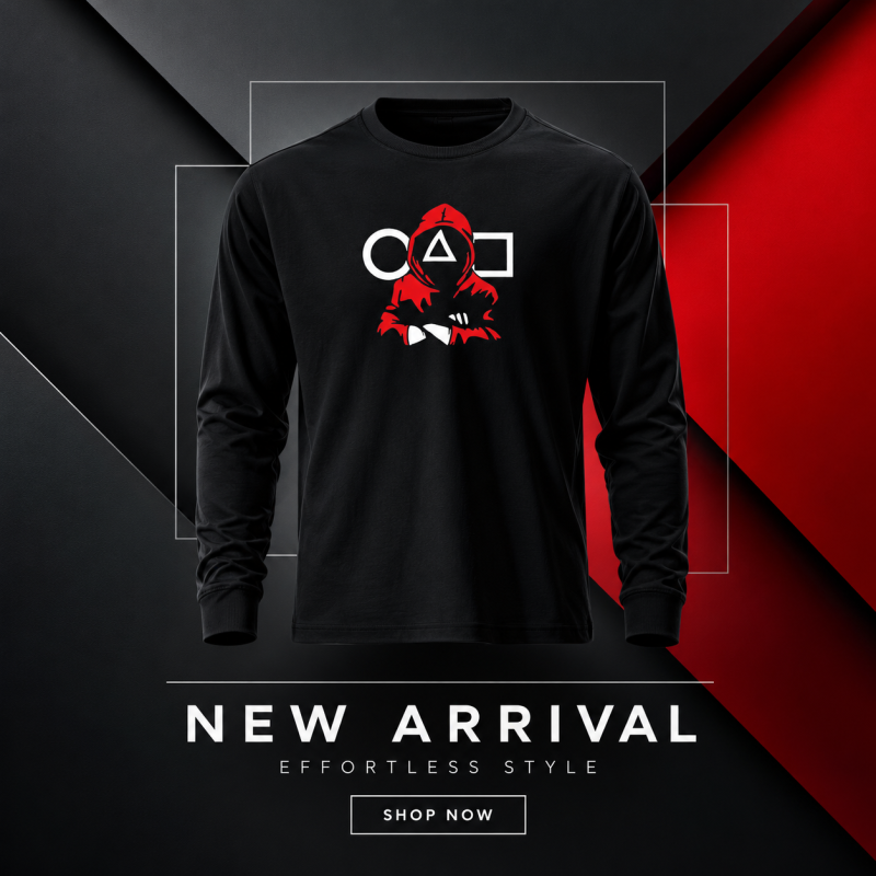 Premium calligraphy Full Sleeve T-Shirt  for men