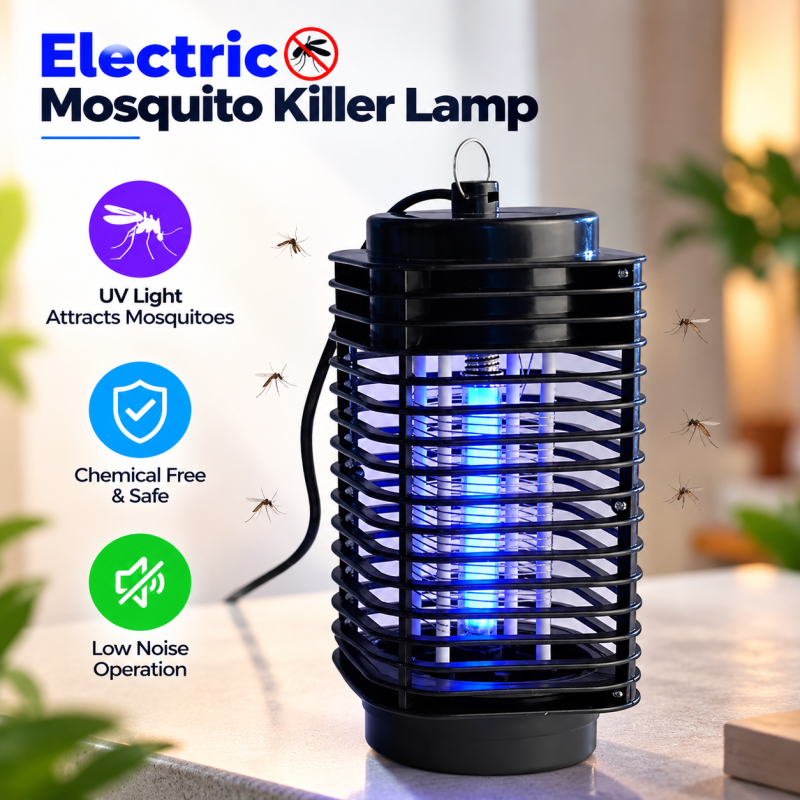 Electric Mosquito Killer Lamp & Zapper for Home & Office  | Safe for Kids & Pets